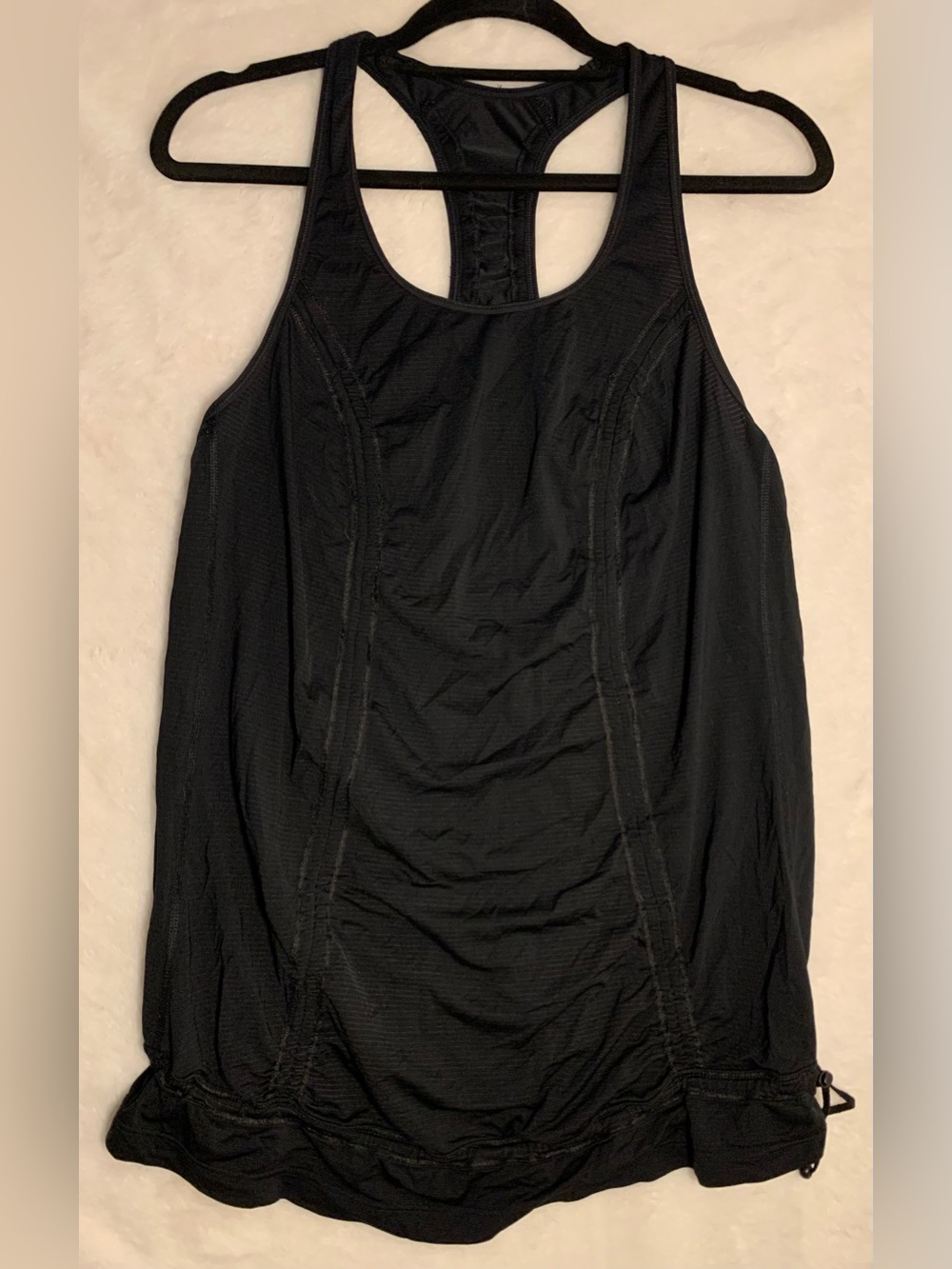 Lululemon Black Racerback Active Tank